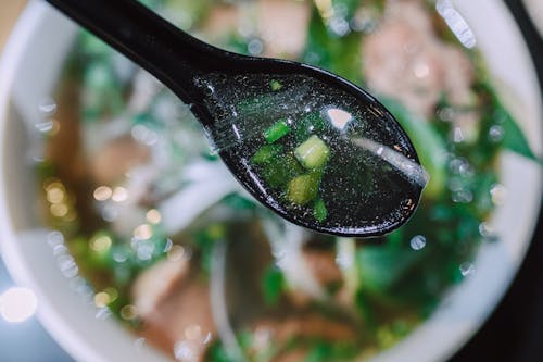 Free Close Up Shot of a Plastic Spoon Stock Photo