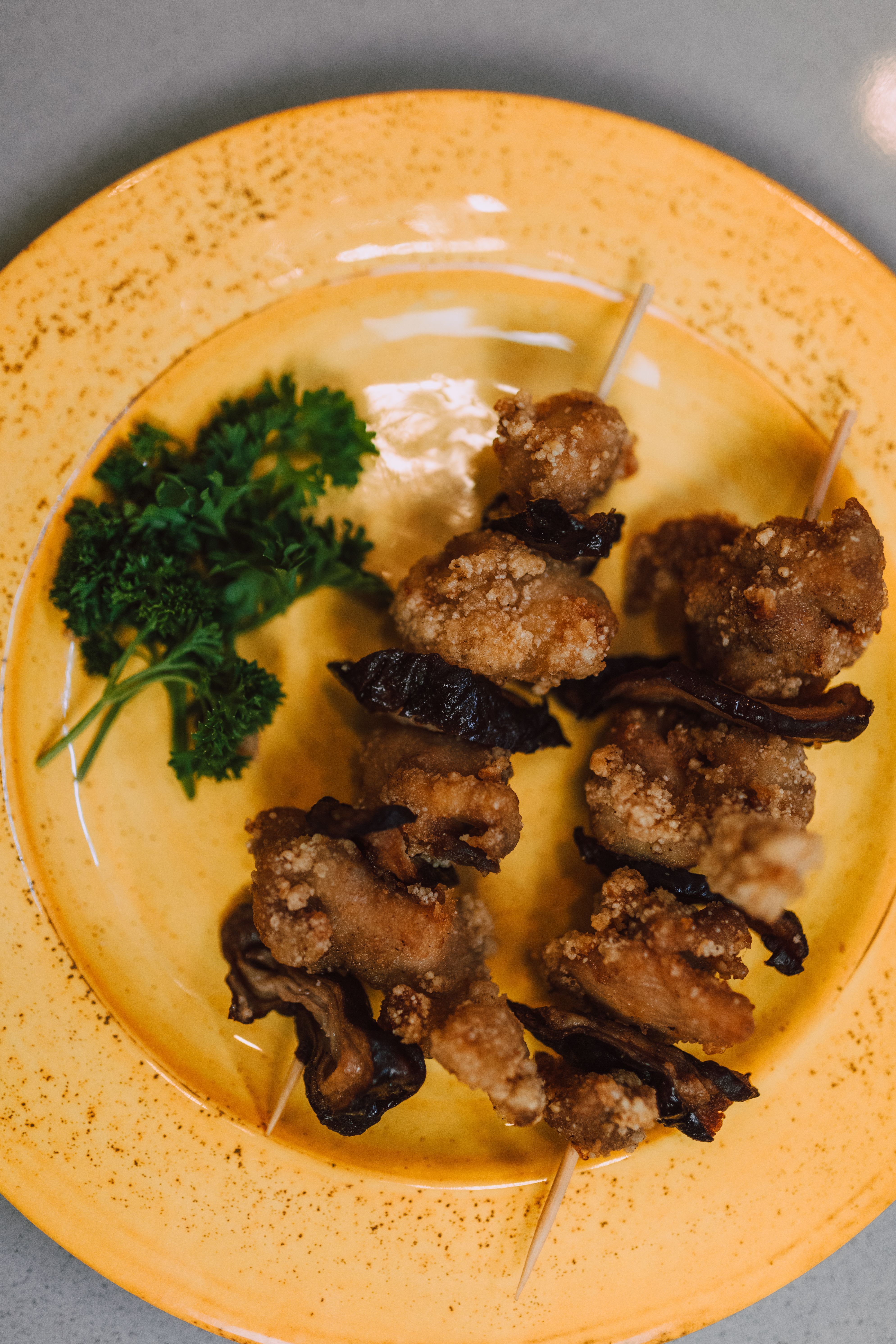 fried chicken gizzards