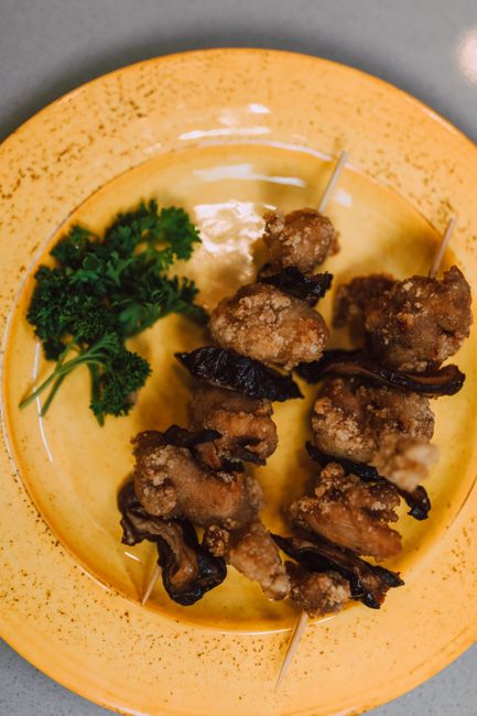 fried chicken gizzards