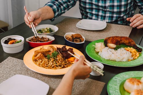 Ingyenes stockfotó asztal, ázsiai konyha, élelmiszer témában