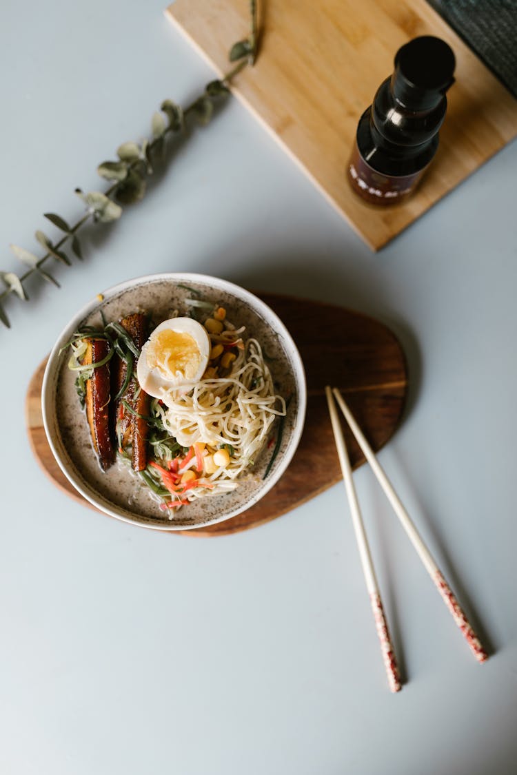 Cooked Dish On Ceramic Bowl