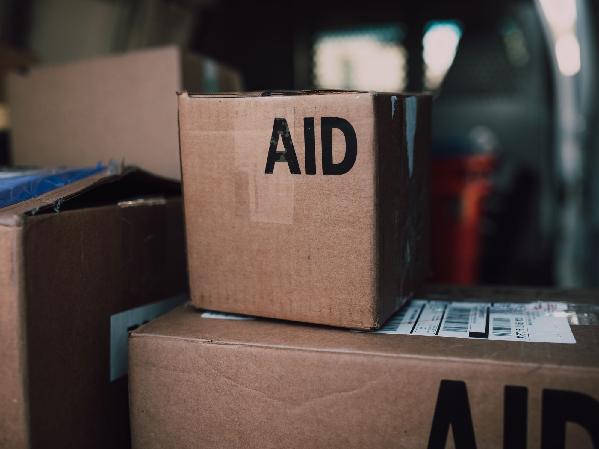 Storage Transport in Sedgefield, North East — belongings being loaded for transport to storage