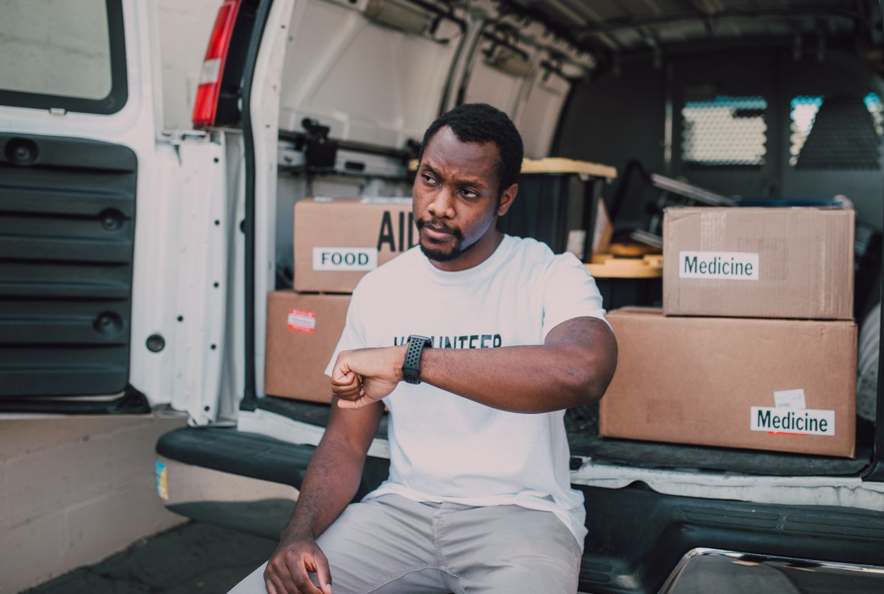 Man and van Hackney — removals work in progress