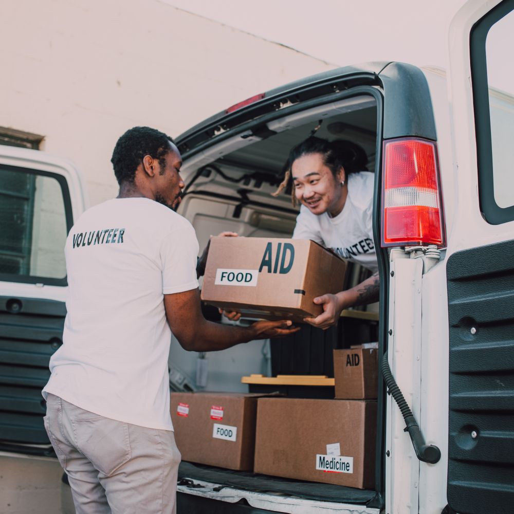 Chinnor — house clearance team loading furniture into a van