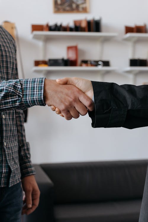 Close-up Photo of an Handshake