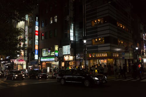 Fotos de stock gratuitas de actividad, ciberpunk, ciudad nocturna