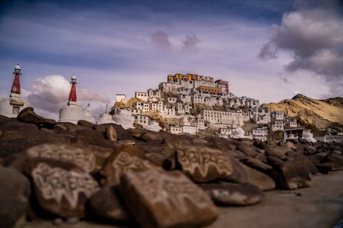 Buddhist Monastery on a Hill 