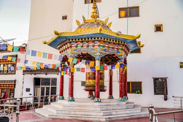 Buddhist Prayer Wheel Manali
