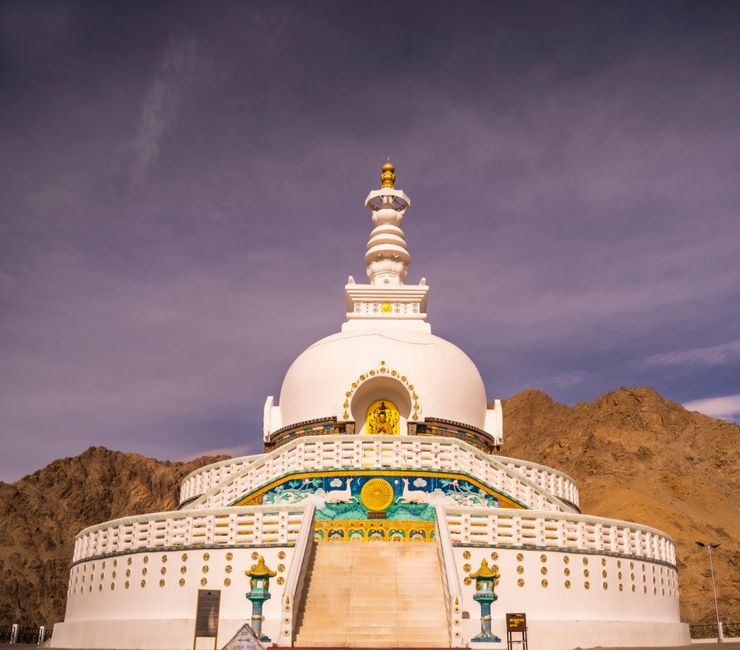 Shanti Stupa, Leh Ladakh