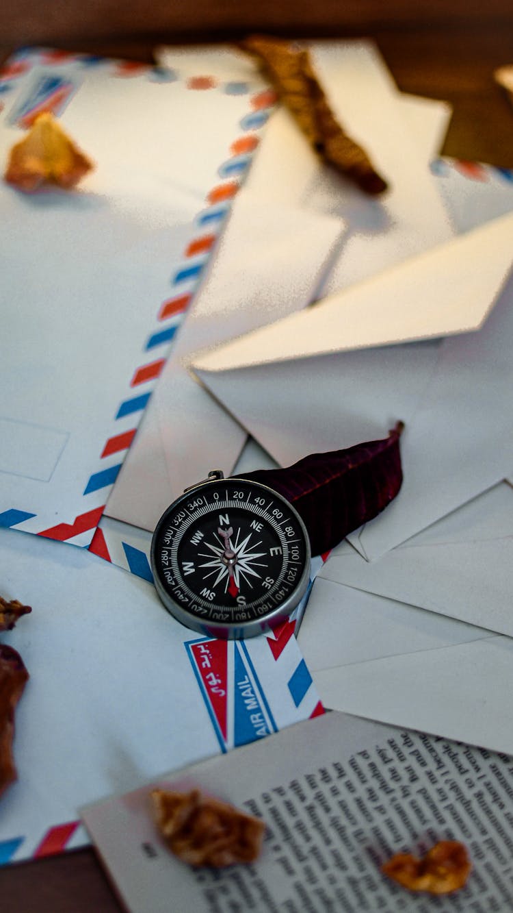 Mail Envelopes On The Table