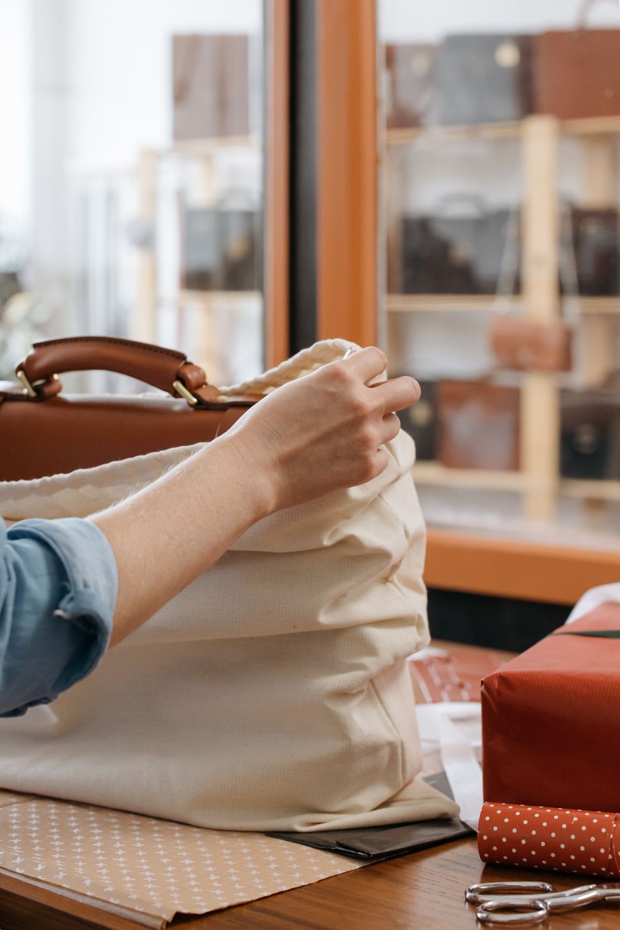 Classic Shoulder Bag — Interior