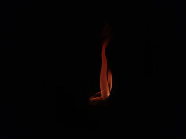 Close-Up Flame