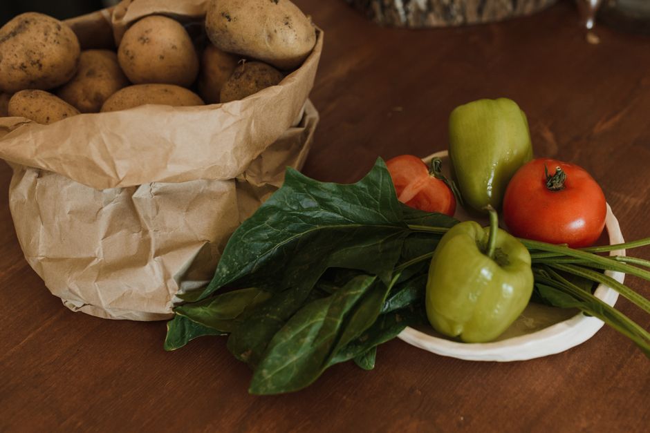fresh seasonal produce on a wooden table - healthy diet meal recipes fresh seasonal produce on a wooden table - healthy diet meal recipes