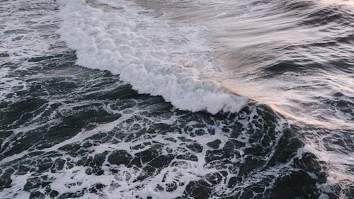 Free Photo of Ocean Waves Stock Photo