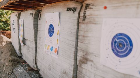 How a rain-affected target is calculated, in plain terms