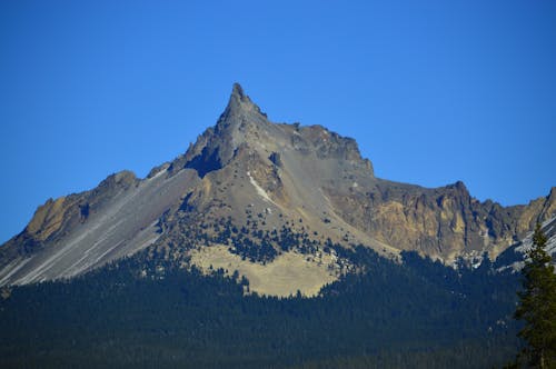 Mountain Under Blue Sky