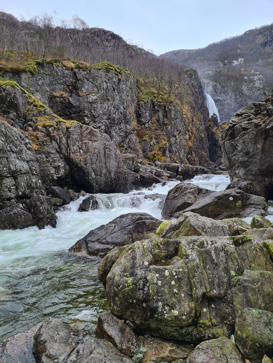 River Parted By Rocks River Between Rocks · Free Stock Photo