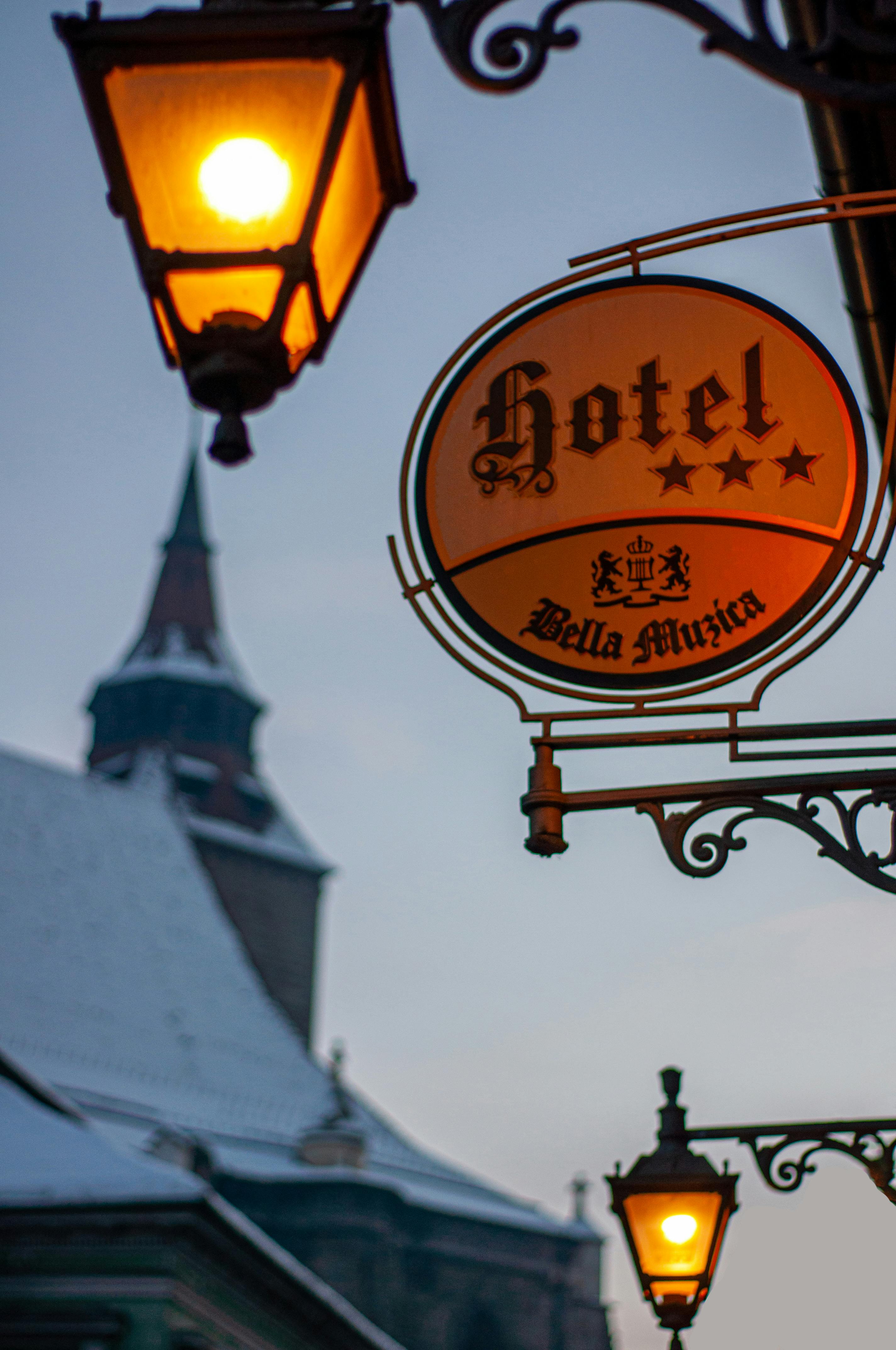 A Hotel Sign. (​ Photo by Gratisography on​ ​ Pexels.com​ )