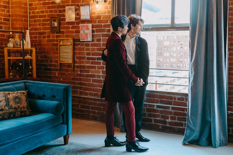 A Couple Dancing Together 