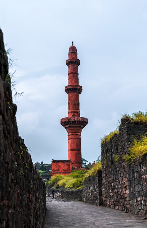 Free The Chand Minar in Daulatabad India Stock Photo