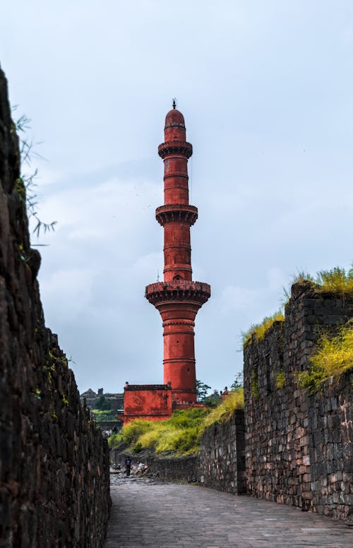 คลังภาพถ่ายฟรี ของ chand minar, daulatabad, การท่องเที่ยว