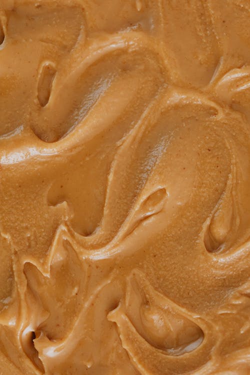Free Close Up Photo of Creamy Peanut Butter Stock Photo