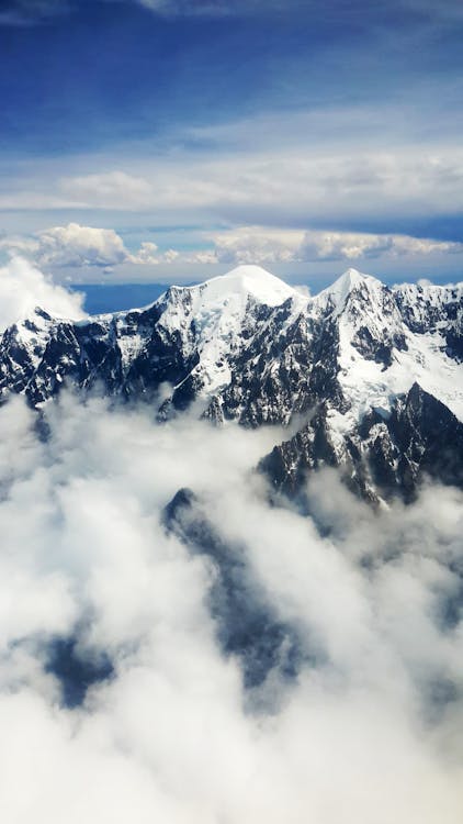 Gratis lagerfoto af alpin, bjerge, bjergtinde