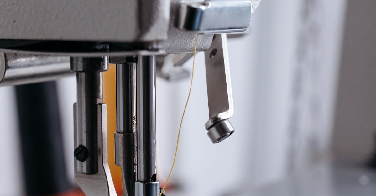 A Close-Up Shot of a Sewing Machine · Free Stock Photo