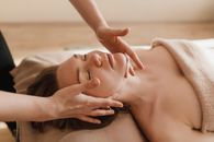 A Woman Having a Massage