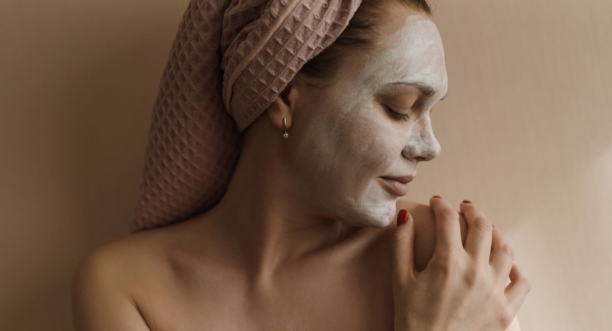 Illustration, masque de grossesse visage