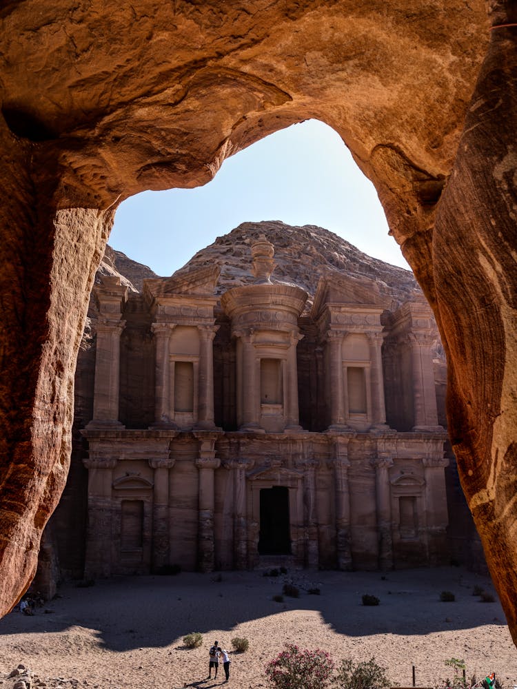 A View Of The Ad-Deir In Jordan