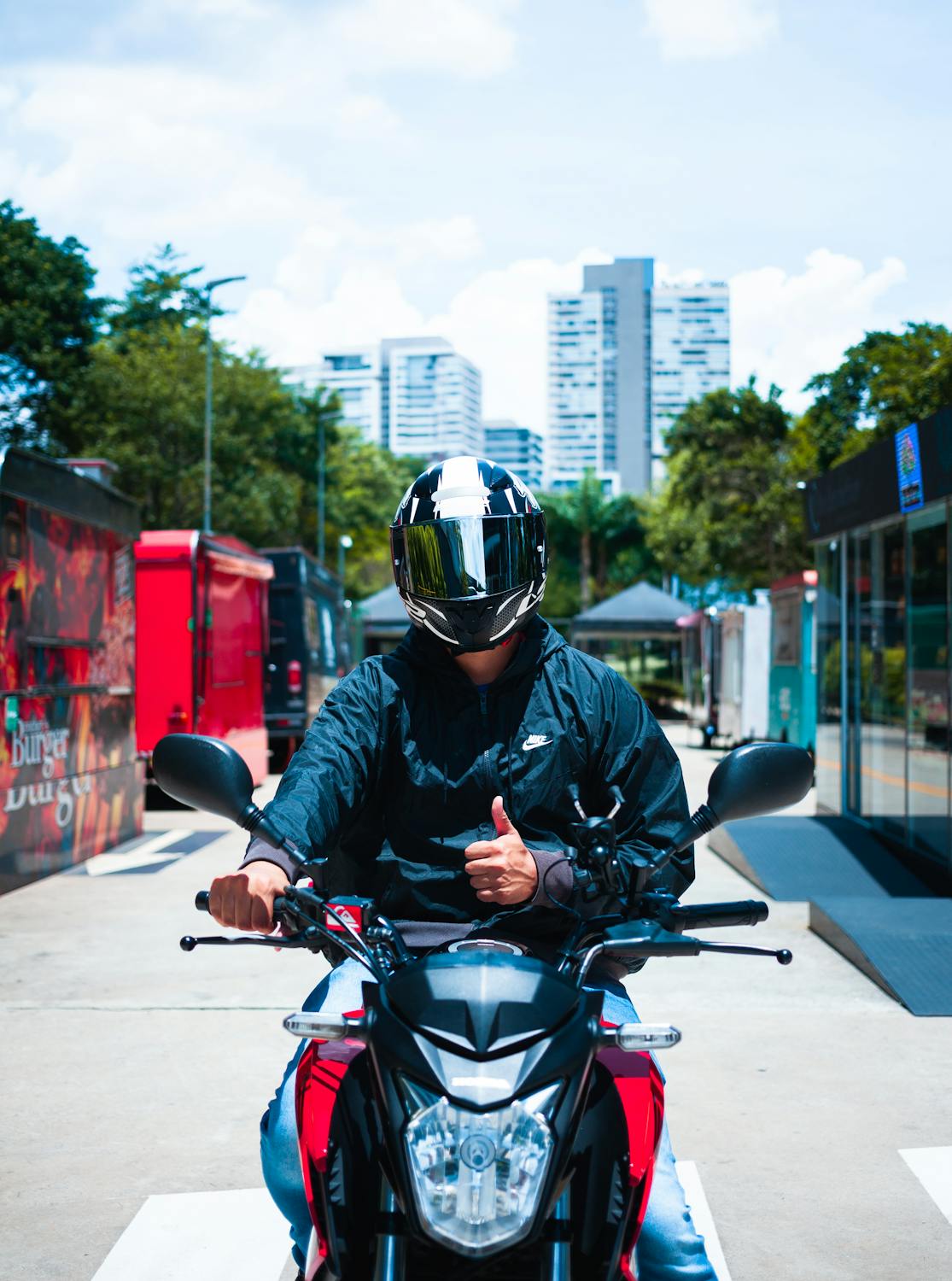 A Man Riding a Motorcycle · Free Stock Photo