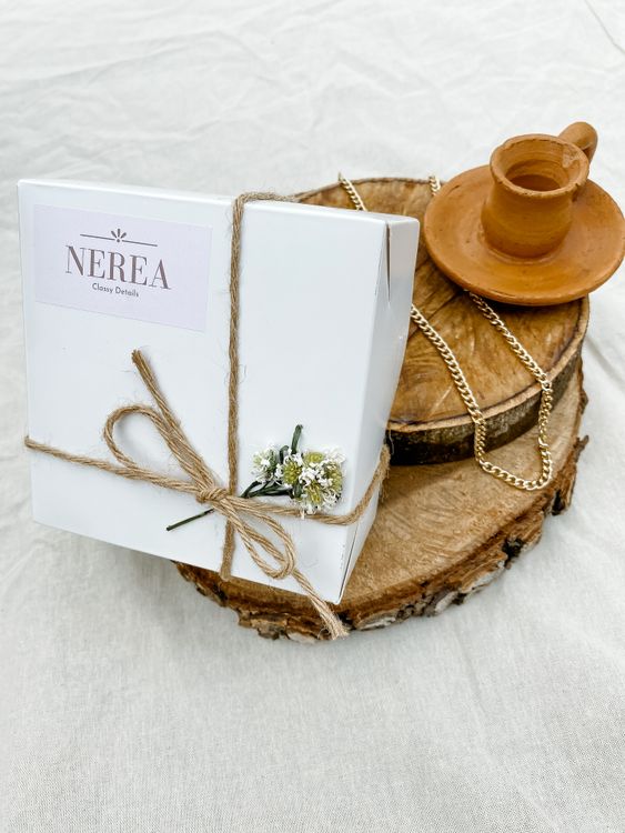 Rustic Composition with Gift · Free Stock Photo