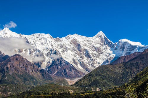 Бесплатное стоковое фото с Альпийский, большая высота, горный хребет