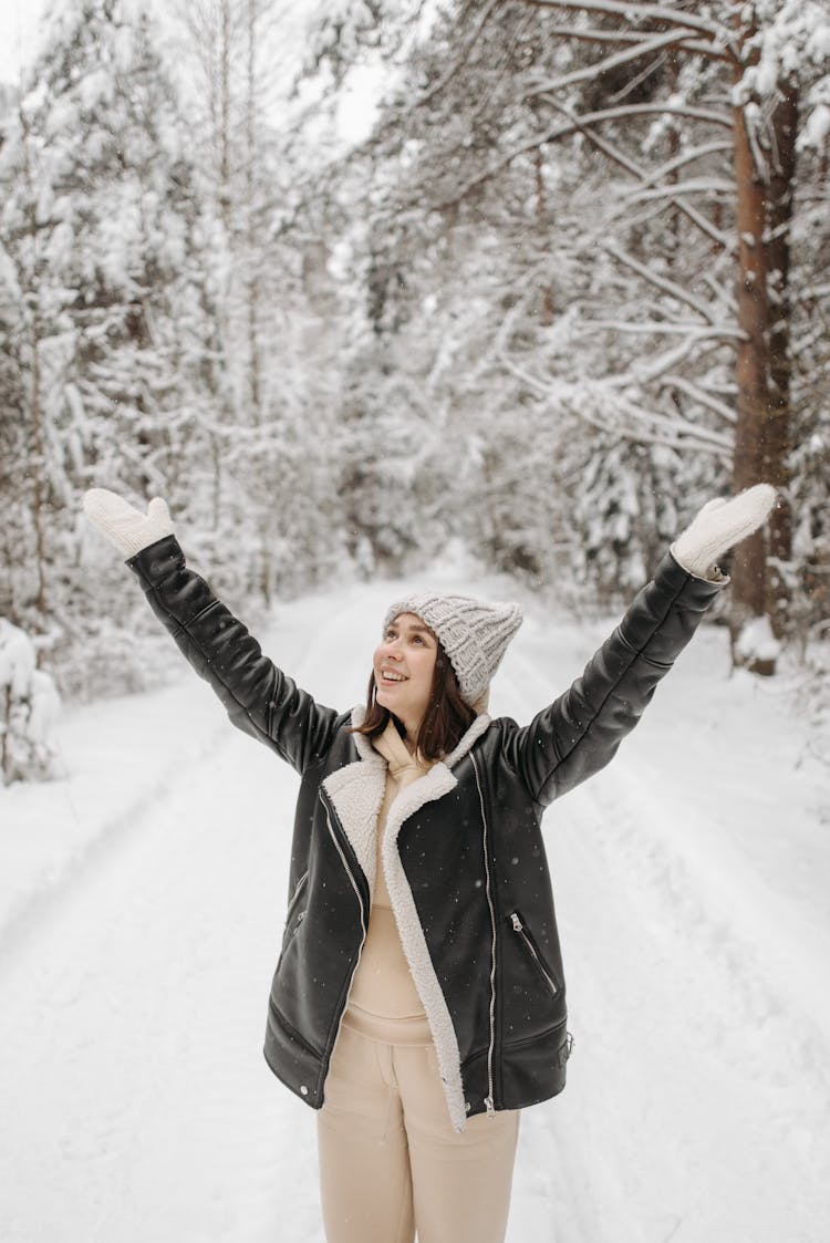 Photo Of Woman Wearing Winter Clothes