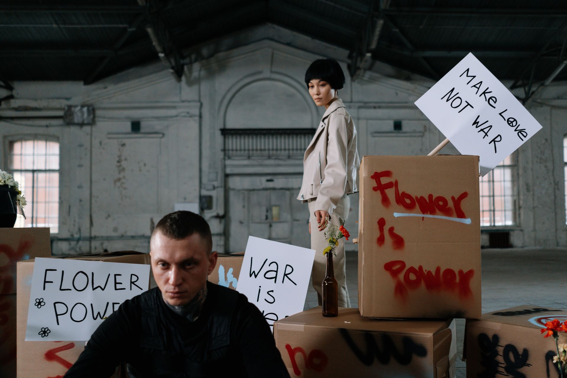 People Protesting