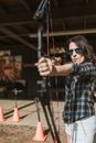 Free stock photo of adult, archer, archery addict