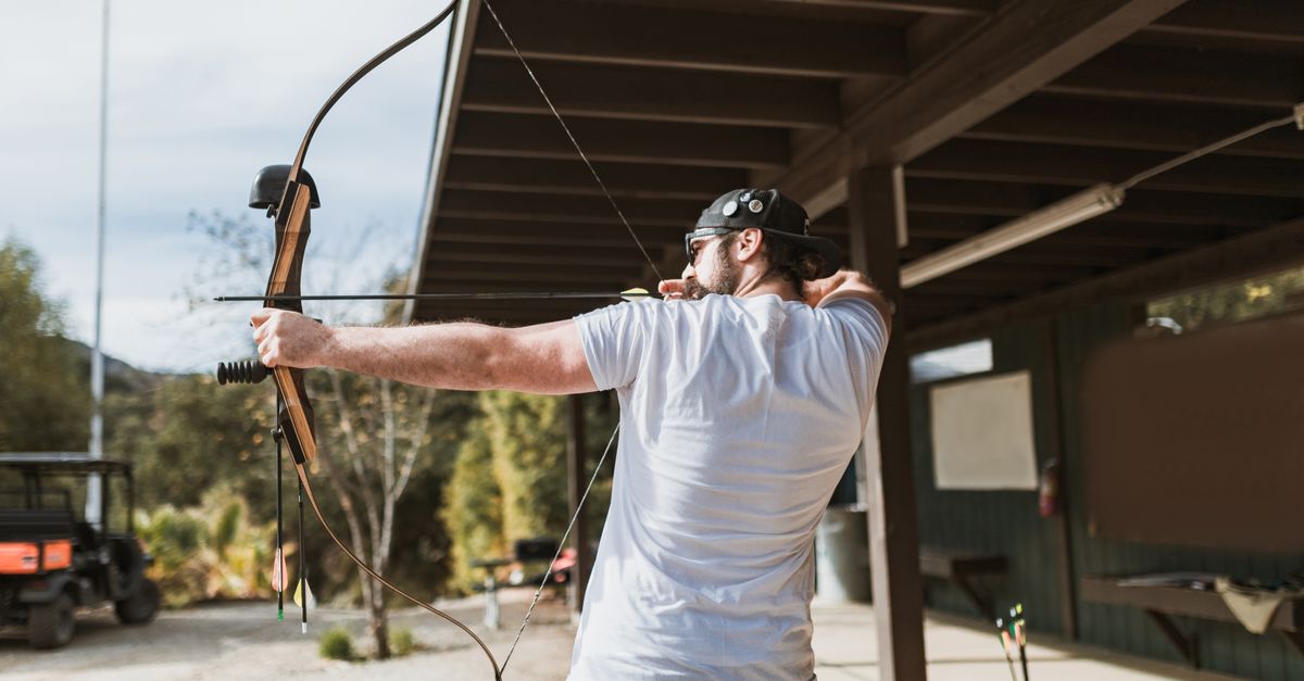 Arrow Getting Shot A Man Shooting an Arrow · Free Stock Photo