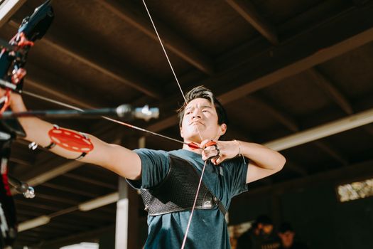 Free stock photo of adult, archer, archery addict