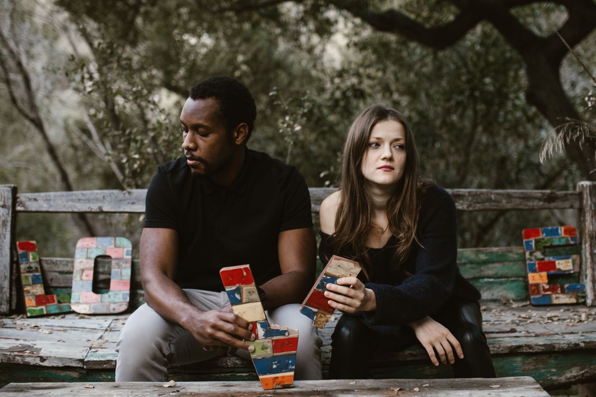 Couple dealing with conflict and communication challenges