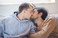 Free stock photo of affection, bed, couple