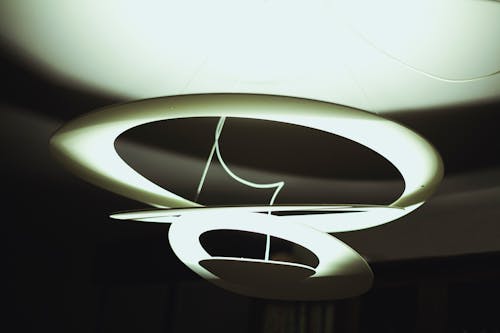 Free White Drop-ceiling Light Stock Photo