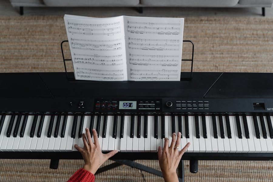 How do you relax your hands when playing piano?