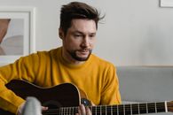 Free stock photo of acoustic, acoustic guitar, adult