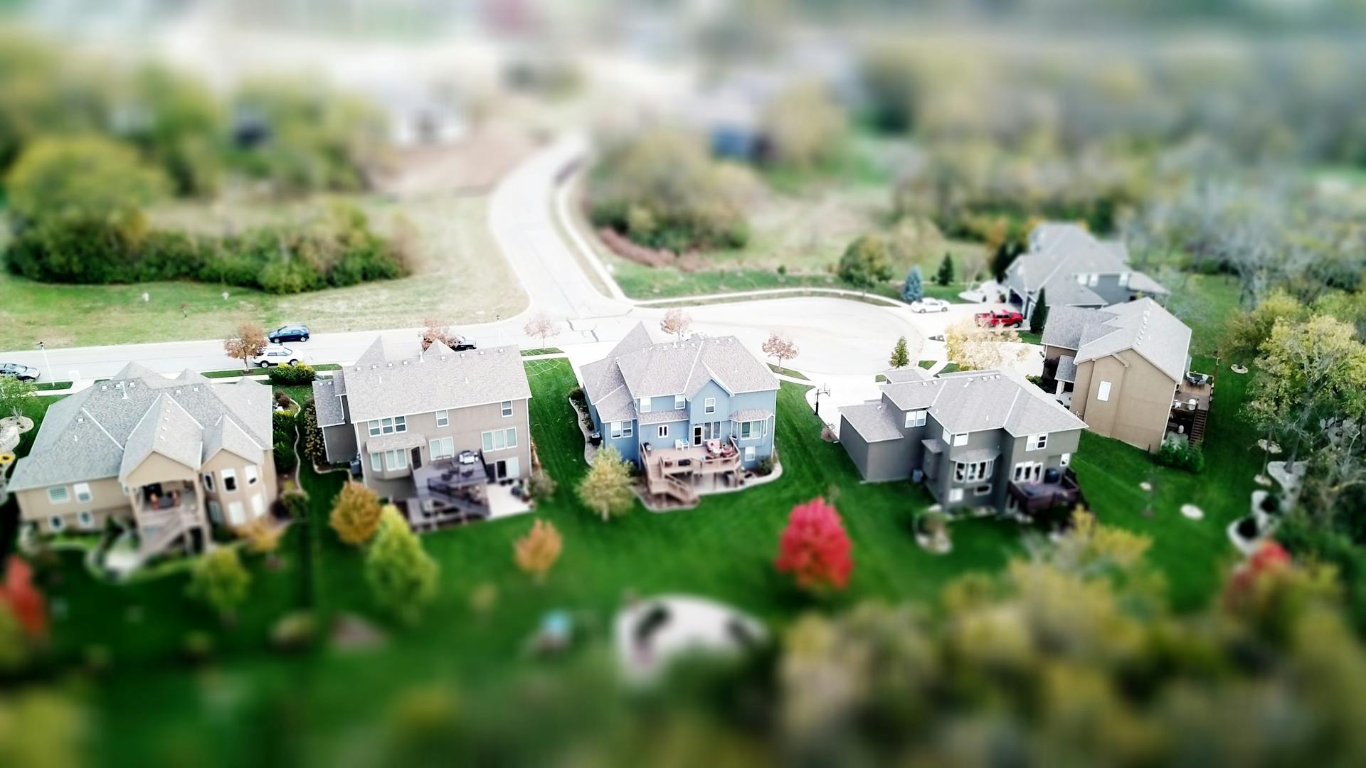 Photo du village en miniature