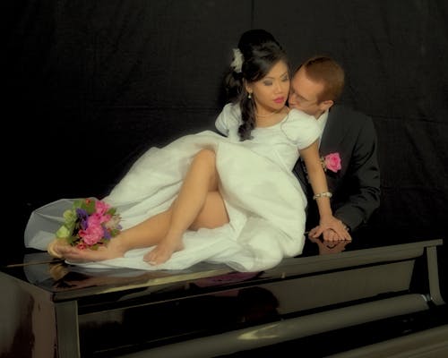 Free stock photo of piano, wedding