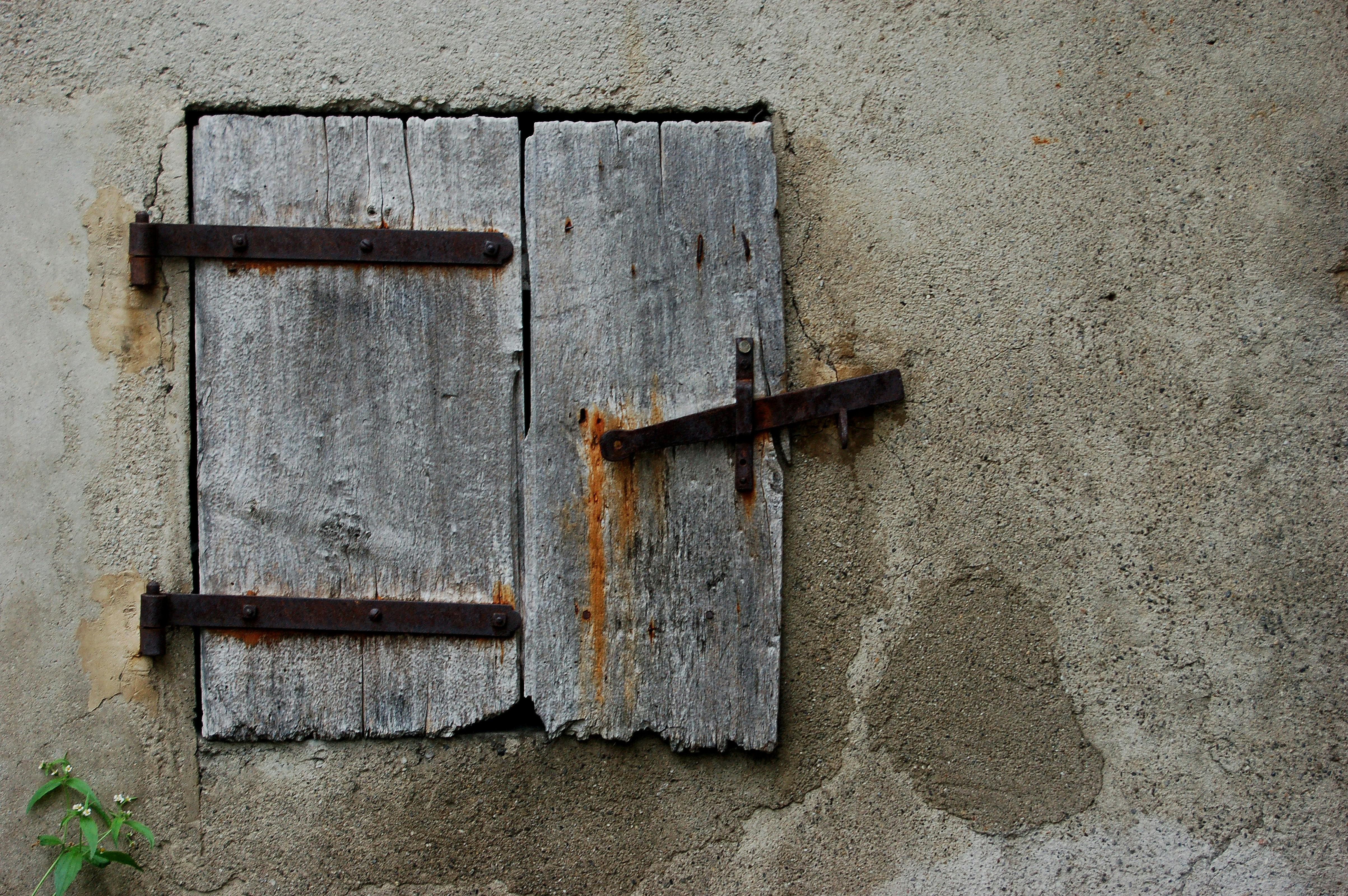 Free stock photo of rust, shutter
