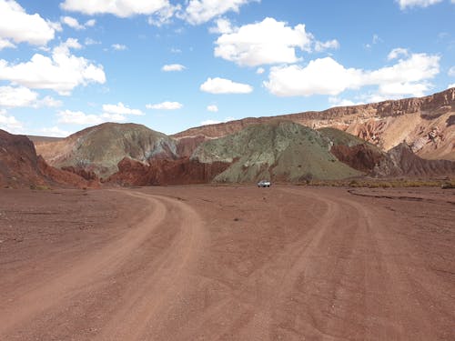 Pick Up Truck at a Desert