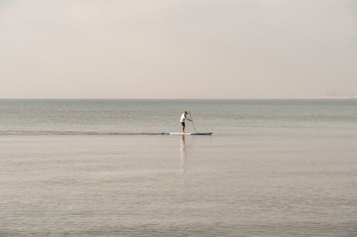 paddleboarding, 人, 休閒 的 免费素材图片