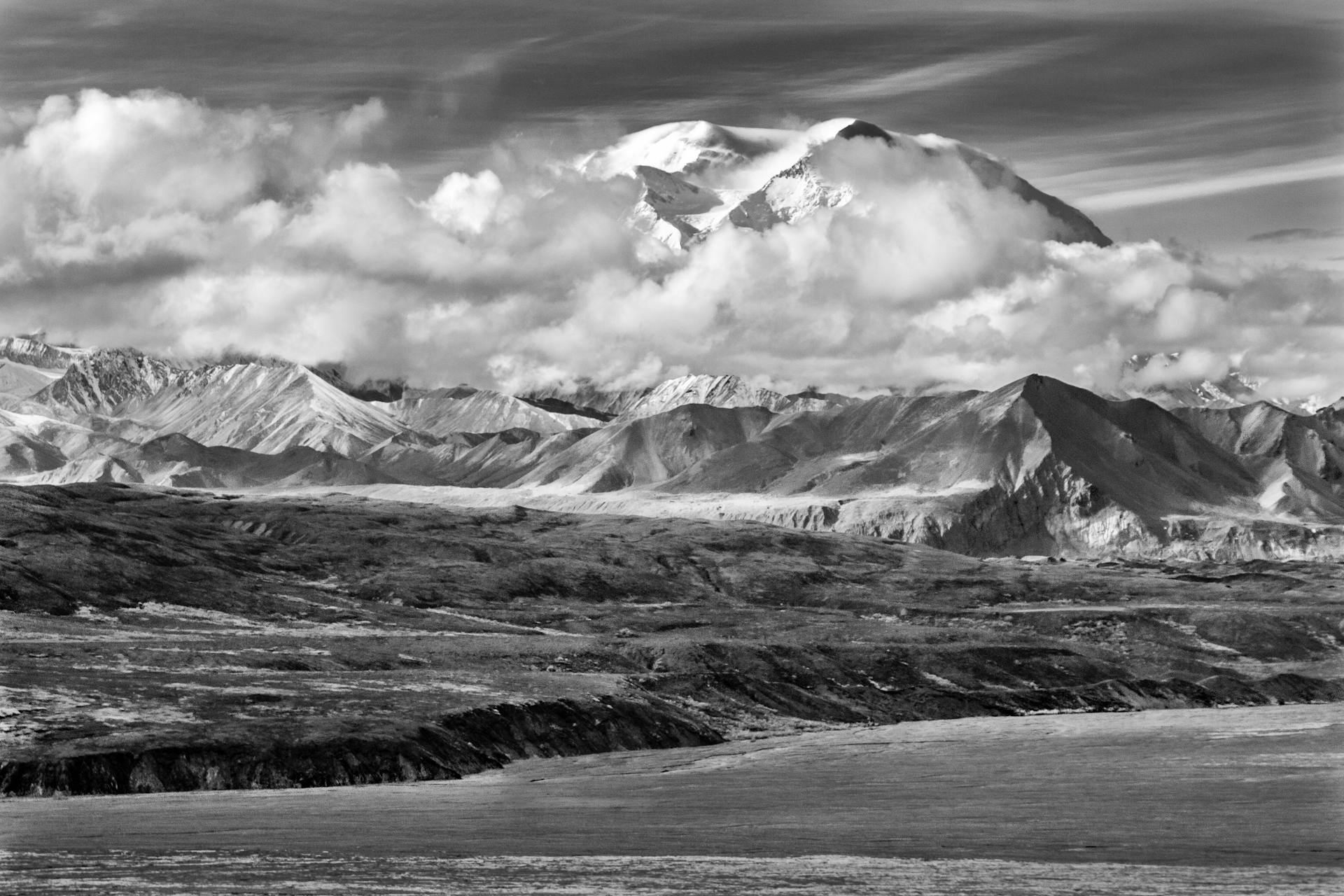 Landscape Scenery of the Famous Denali in Alaska